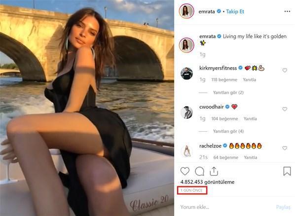 Emily Ratajkowski takipçilerini böyle kandırdı