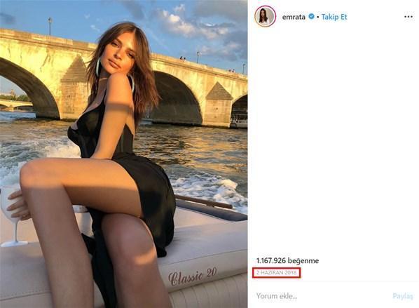 Emily Ratajkowski takipçilerini böyle kandırdı