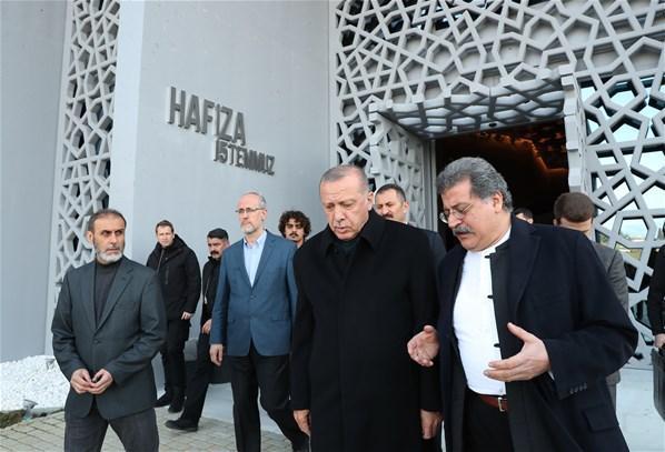 Cumhurbaşkanı Erdoğan Hafıza 15 Temmuz Müzesini ziyaret etti