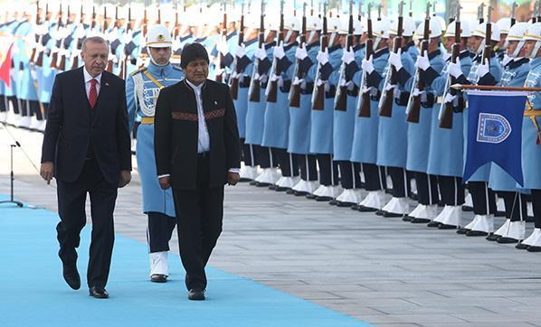 Bolivya Devlet Başkanı Morales Ankarada