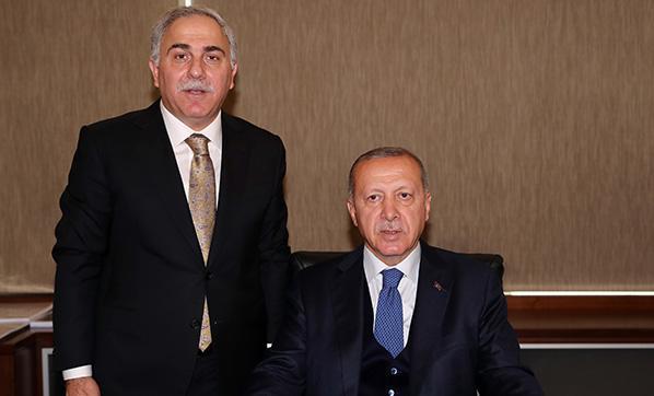 Cumhurbaşkanı Erdoğandan Fatih Belediyesine ziyaret