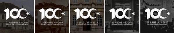 Milli Mücadelenin 100üncü yılına özel logo