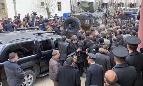 Şehit cenazesinde CHP lideri Kılıçdaroğluna saldırı