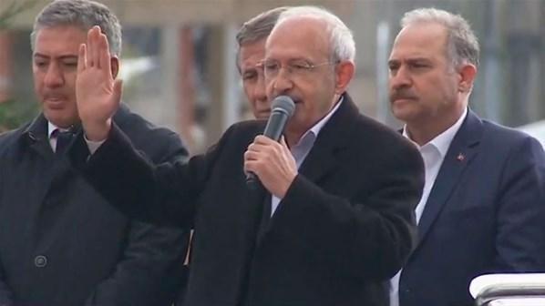 Şehit cenazesinde CHP lideri Kılıçdaroğluna saldırı
