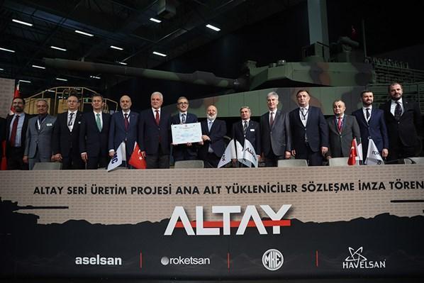 Altay için sözleşme imzalandı