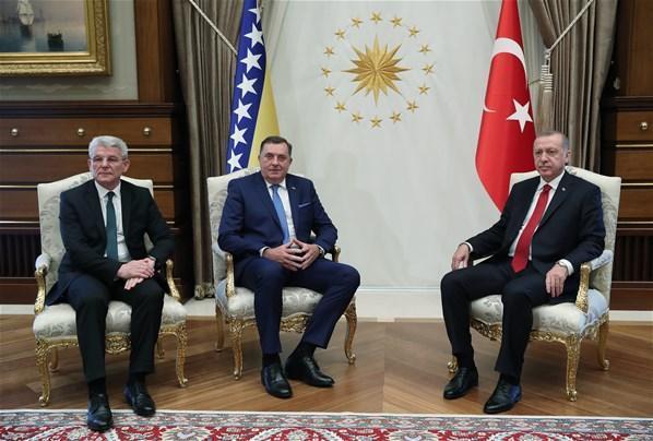 Bosna Hersek Devlet Başkanlığı Konseyi üyeleri Ankarada