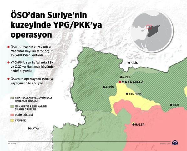 O bölgeler terör örgütü YPG/PKKdan kurtarıldı
