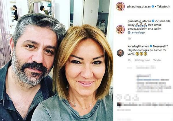 Tamer Karadağlı’dan Pınar Altuğa; Hayatında başka bir Tamer mi var