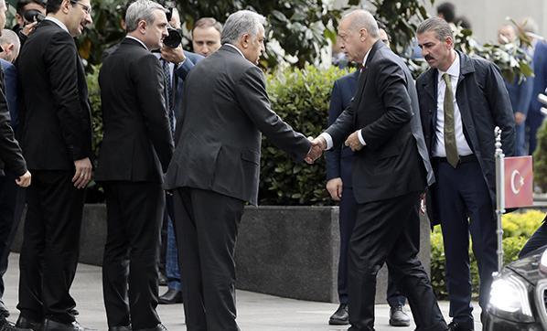 Cumhurbaşkanı Erdoğandan il başkanlığında İstanbul toplantısı