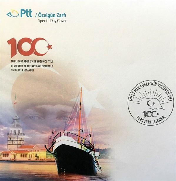 PTTden Milli Mücadelenin 100. yılına özel pullar