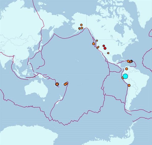 Peruda çok şiddetli deprem