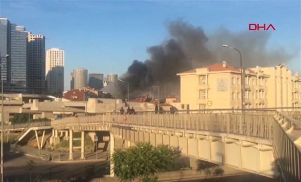 İstanbulda yangın Ölü ve yaralılar var