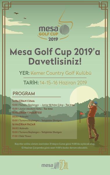 MESA GOLF CUP Turnuvası başlıyor