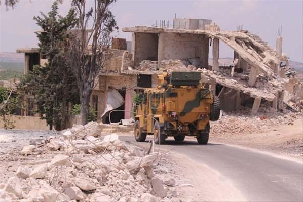 TSKdan İdlibdeki gözlem noktalarına lojistik destek