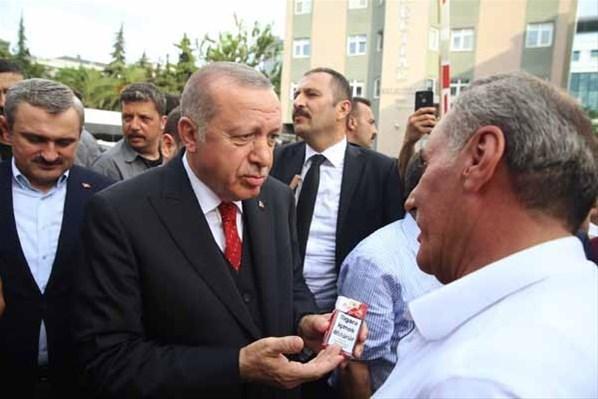 Cumhurbaşkanı Erdoğana yoğun ilgi