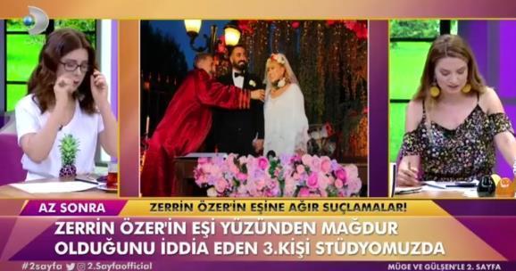Şok iddia Zerrin Özer’in eşi Murat Akıncıya canlı yayında ‘dolandırıcı’ suçlaması