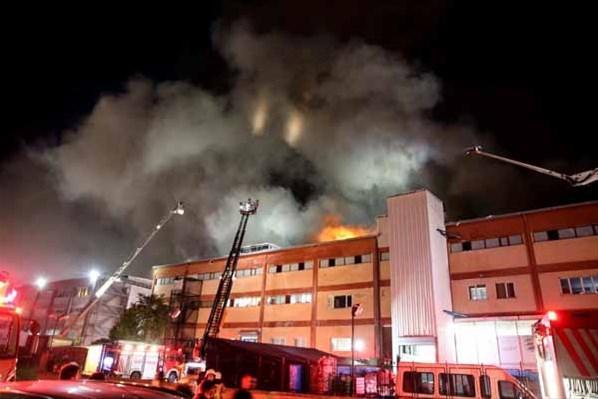 İstanbulda fabrika yangını 4 işçi hayatını kaybetti