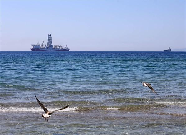 Yavuz sondaj gemisi Akdenizde