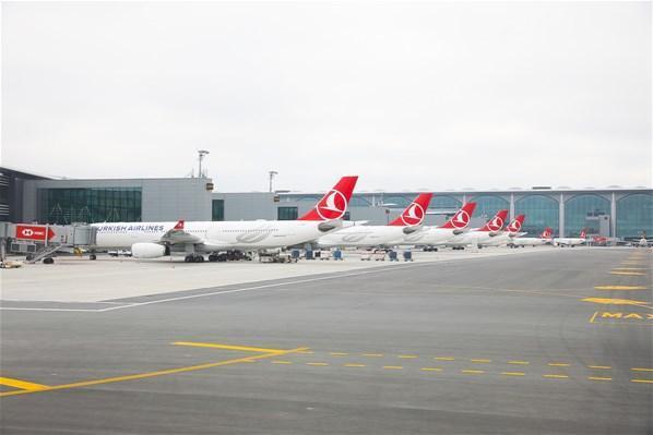 İstanbul Havalimanından 100 bininci uçuş gerçekleşti
