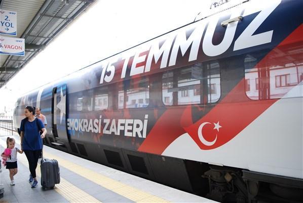 15 Temmuz treni İstanbula geldi