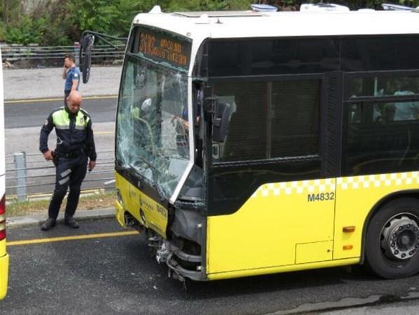 Metrobüs kaza yaptı: Çok sayıda yaralı var