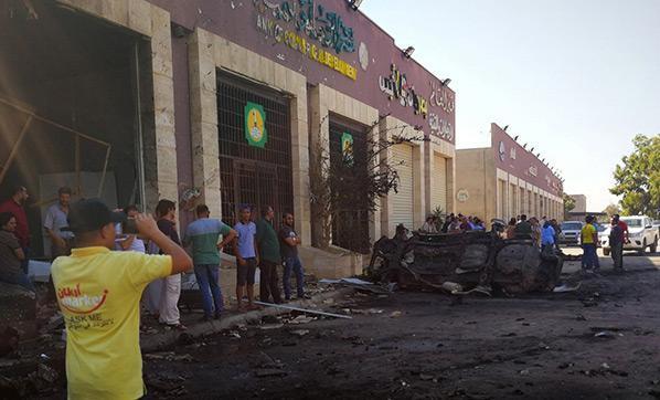 Libyada bomba yüklü araç infilak etti
