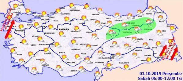 Meteorolojiden son dakika uyarısı Hava sıcaklıkları düşüyor