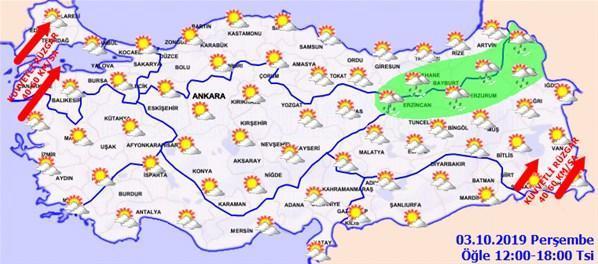 Meteorolojiden son dakika uyarısı Hava sıcaklıkları düşüyor