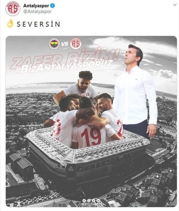 Antalyaspordan Fenerbahçeye flaş gönderme: Seversin