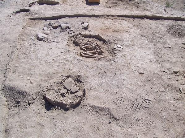 Arslantepede 5700 yıllık çocuk iskeleti bulundu