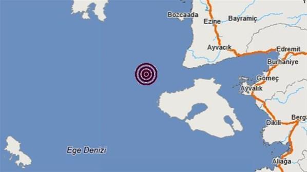 Ege Denizinde peş peşe korkutan depremler