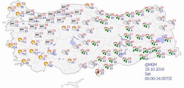 Meteoroloji uyardı İstanbul, İzmir ve Ankara...