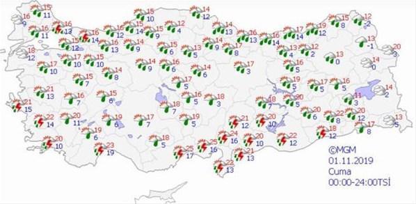 Meteorolojiden kritik uyarı Şiddetli geliyor