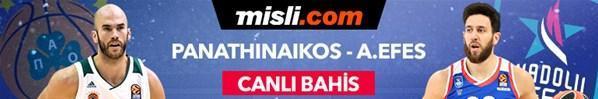 Panathinaikos – Anadolu Efes canlı bahis heyecanı Misli.comda