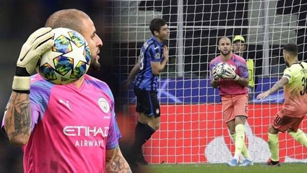 Atalanta-Manchester City maçında ilginç an İkinci Pancu vakası