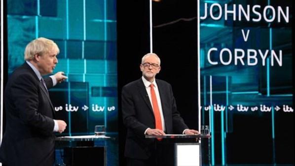 Boris Johnson ve Jeremy Corbyn canlı yayında karşı karşıya geldi