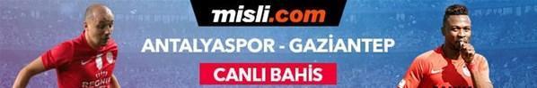Antalyaspor-Gaziantep maçı canlı bahisle Misli.comda