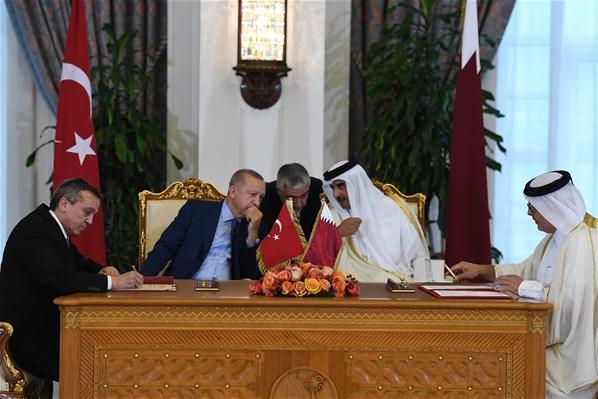 Türkiye ve Katar arasında 7 anlaşma imzalandı