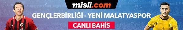 Gençlerbirliği - Yeni Malatyaspor maçında Canlı Bahis heyecanı Misli.comda