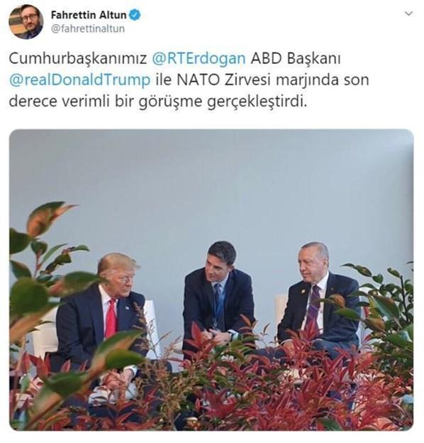 Cumhurbaşkanı Erdoğan, Trump ile görüştü Peş peşe açıklamalar geldi...