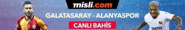 Galatasaray - Alanyaspor maçında Canlı Bahis heyecanı Misli.comda