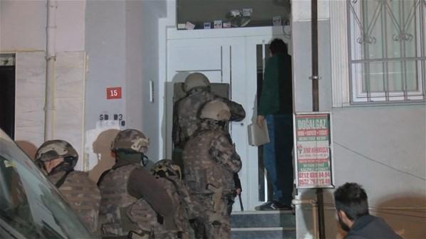 İstanbulda organize suç örgütü operasyonu