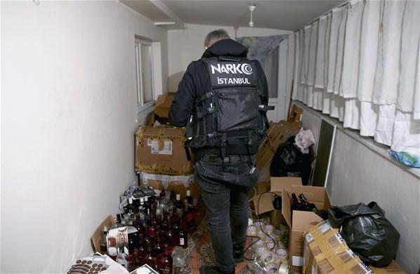 İstanbul’da sahte içki operasyonu: 107 gözaltı