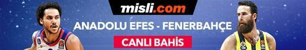 Anadolu Efes - Fenerbahçe Beko mücadelesinde Canlı Bahis heyecanı Misli.comda