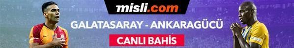 Galatasaray - Ankaragüçü maçında Canlı Bahis heyecanı Misli.comda
