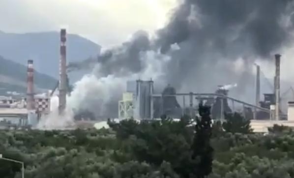 İskenderun Demir Çelik Fabrikasında patlama