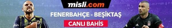 Fenerbahçe-Beşiktaş derbisi canlı bahis heyecanı Misli.comda