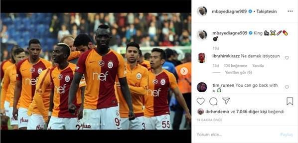 Sürpriz Galatasaray paylaşımı