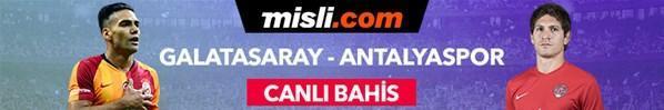 Galatasaray-Antalyaspor karşılaşmasında Canlı Bahis heyecanı Misli.comda
