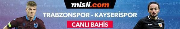 Trabzonspor - Kayserispor karşılaşmasında Canlı Bahis heyecanı Misli.comda